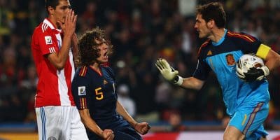 Paraguay v Spain: 2010 FIFA World Cup - Quarter Finals