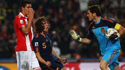 Paraguay v Spain: 2010 FIFA World Cup - Quarter Finals