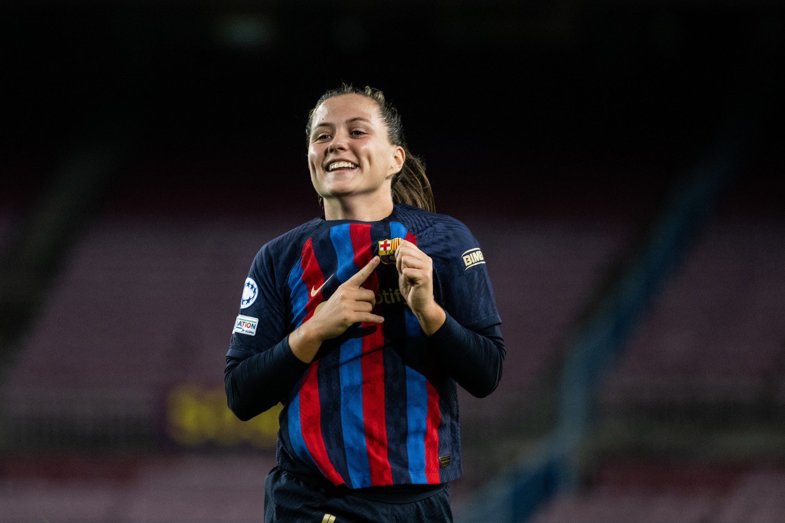 Claudia Pina, jugadora del FC Barcelona
