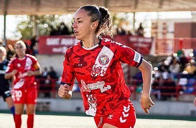 Irina Uribe, jugadora del Levante Las Planas