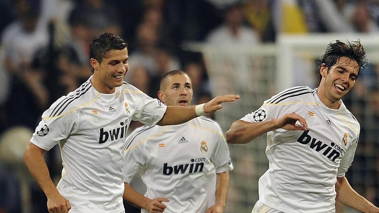 Cristiano Ronaldo, Kaka, Benzema Real Madrid