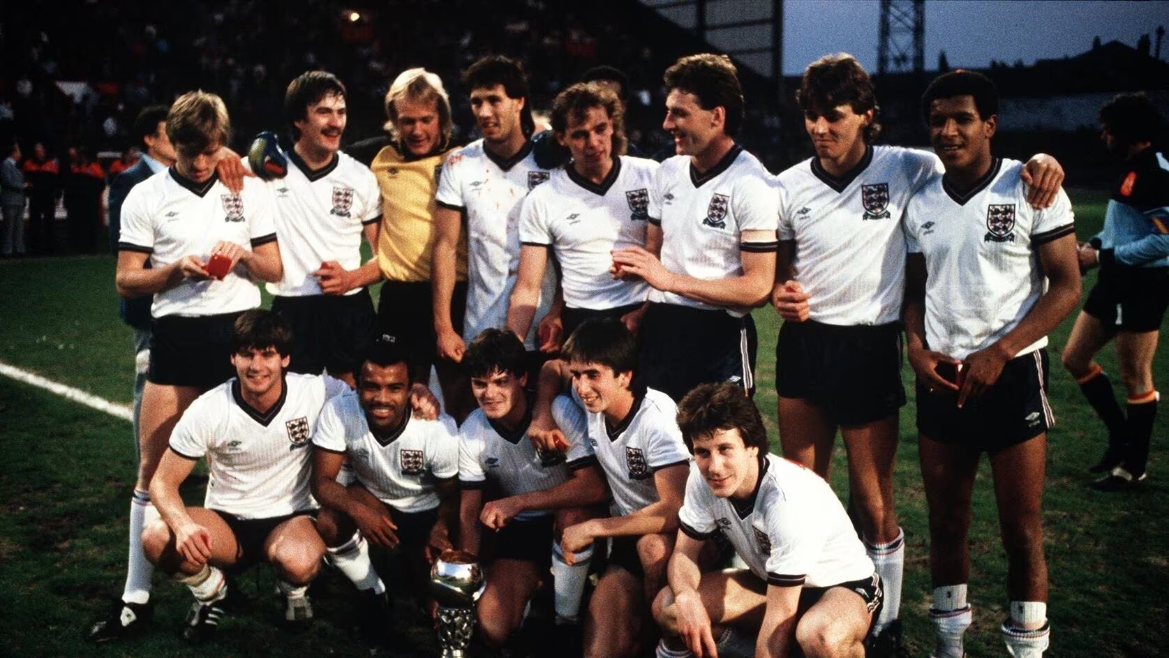 Inglaterra campeón Europeo sub-21 1984