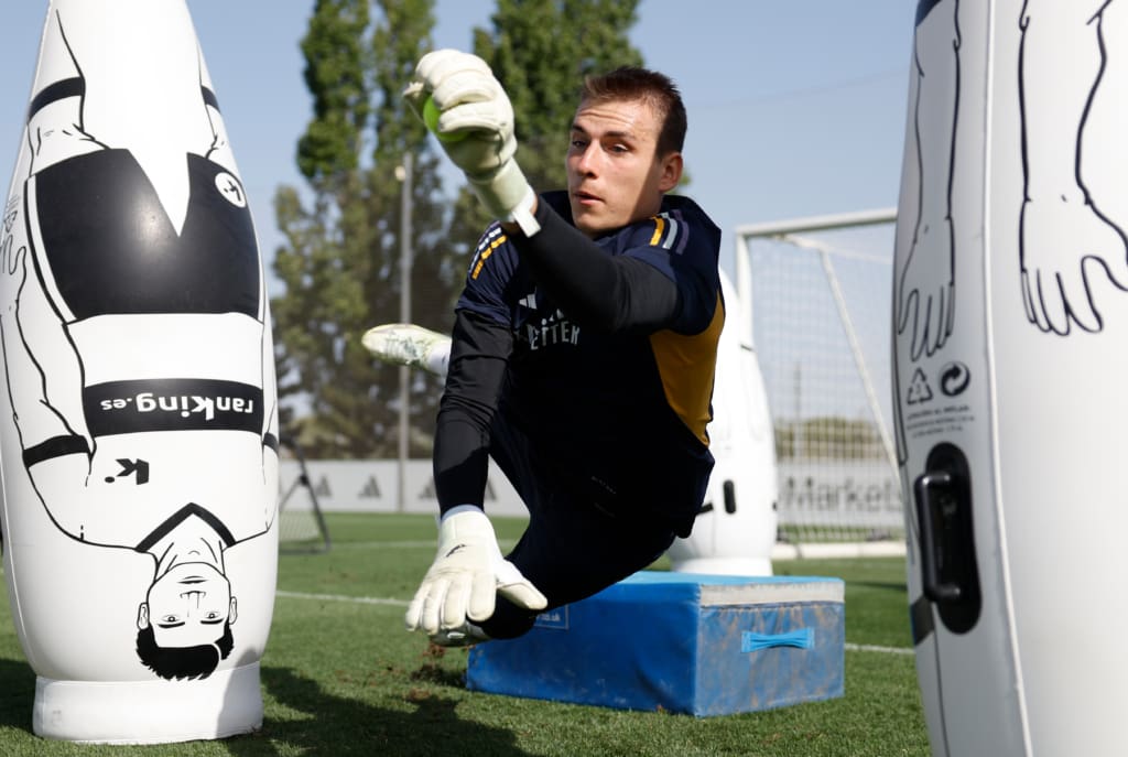 Lunin Courtois lesion Real Madrid