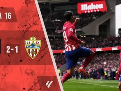 Atlético Madrid 2-1 Almería
