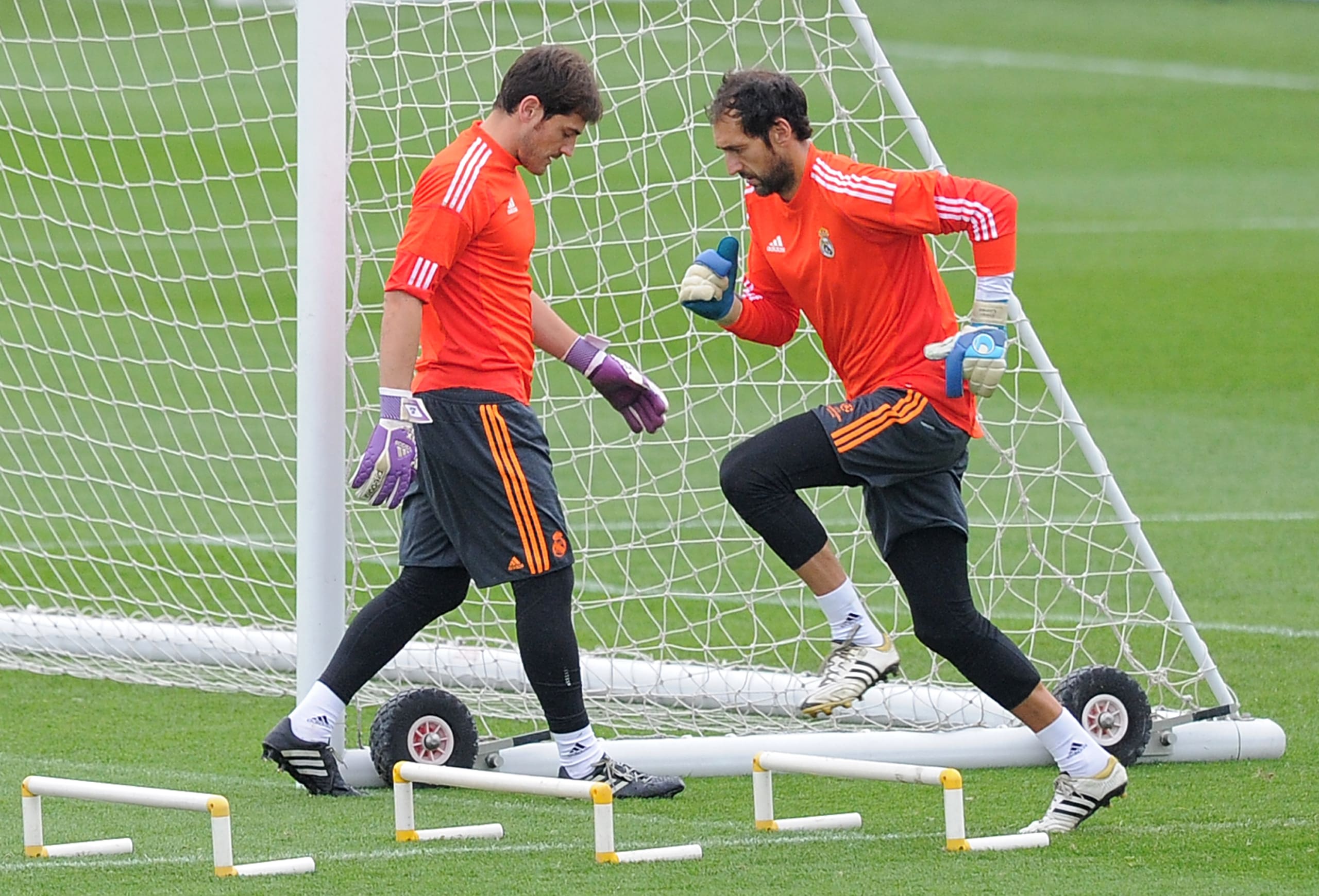 Iker Casillas y Diego López Real Madrid