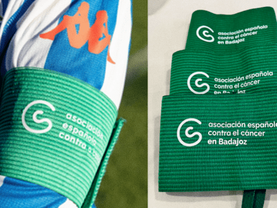 Brazaletes Verdes - Asociación Española contra el Cáncer - RFEF - Salud - Fútbol