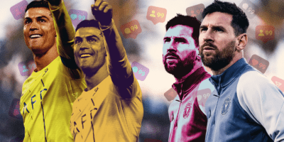 Cristiano Ronaldo - Leo Messi - Redes Sociales - Fútbol - Cricket
