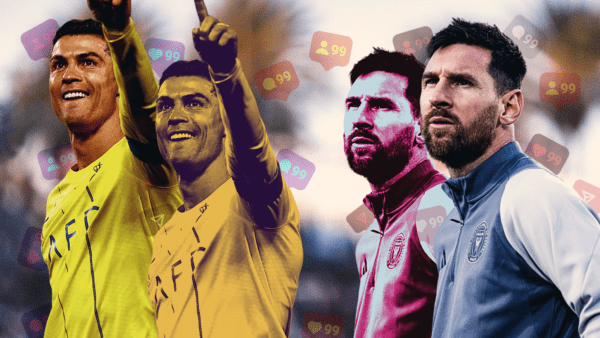 Cristiano Ronaldo - Leo Messi - Redes Sociales - Fútbol - Cricket