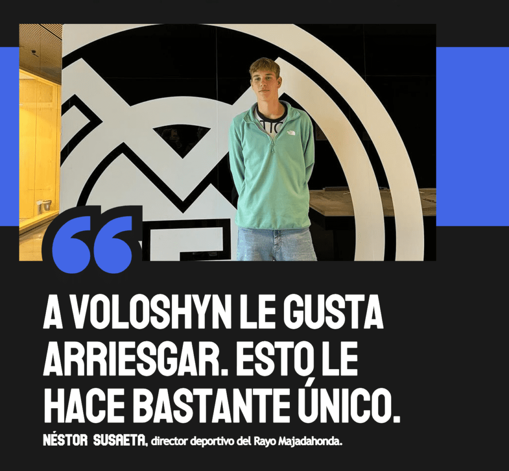 Voloshyn Néstor Susaeta Rayo Majadahonda Real Madrid