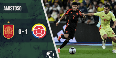 España - Colombia - amistoso