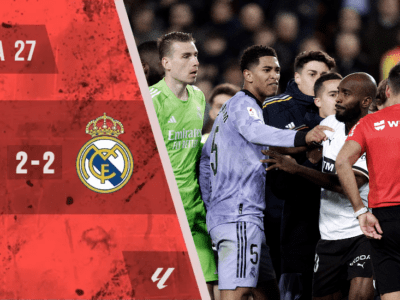 Valencia - Real Madrid - jornada 27 - liga