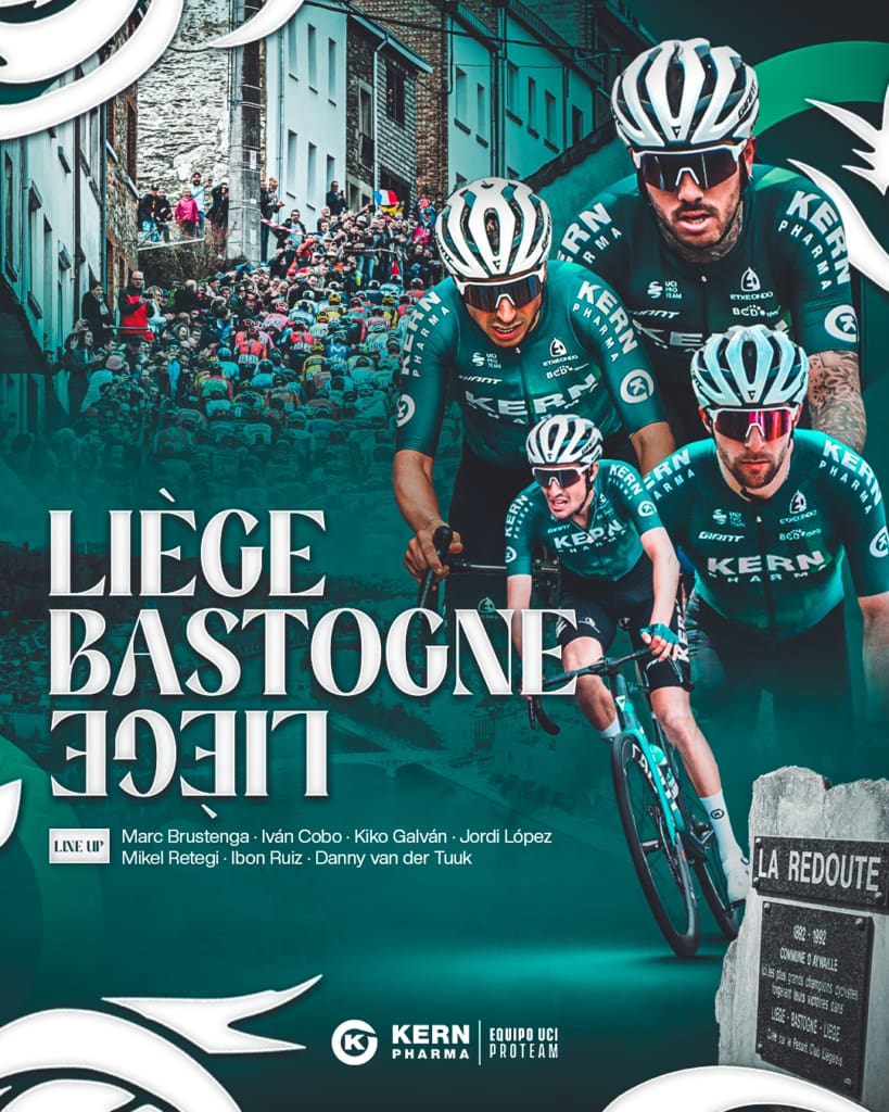Equipo Kern Pharma - Ciclismo - Liege-Bastogne-Liege