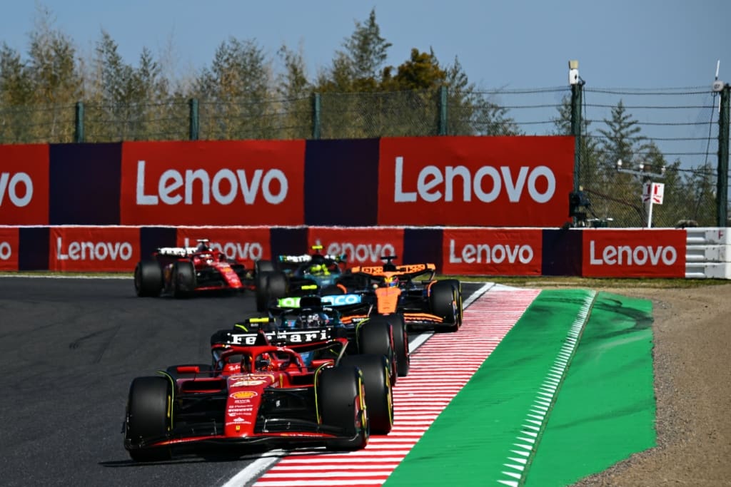 Verstappen - Carlos Sainz - Ferrari - GP Japón