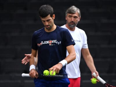 Djokovic e Ivanisevic.