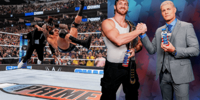 WWE - PRIME - Logan Paul - Cody Rhodes - Randy Orton - RKO
